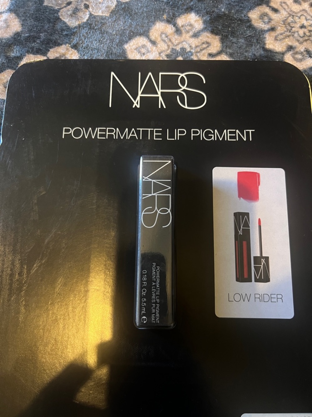 NARS Powermatte Lip Pigment — Low Rider Red